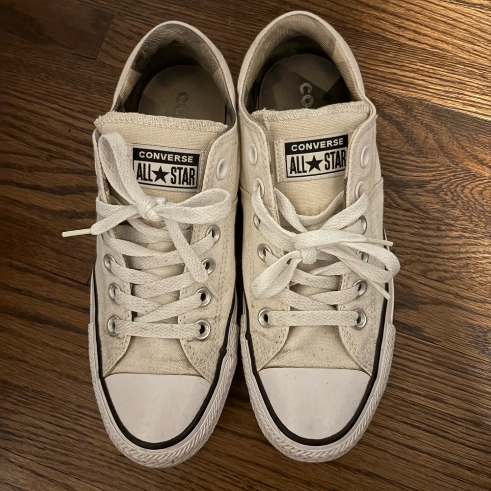 Puffy Tongue White Converse